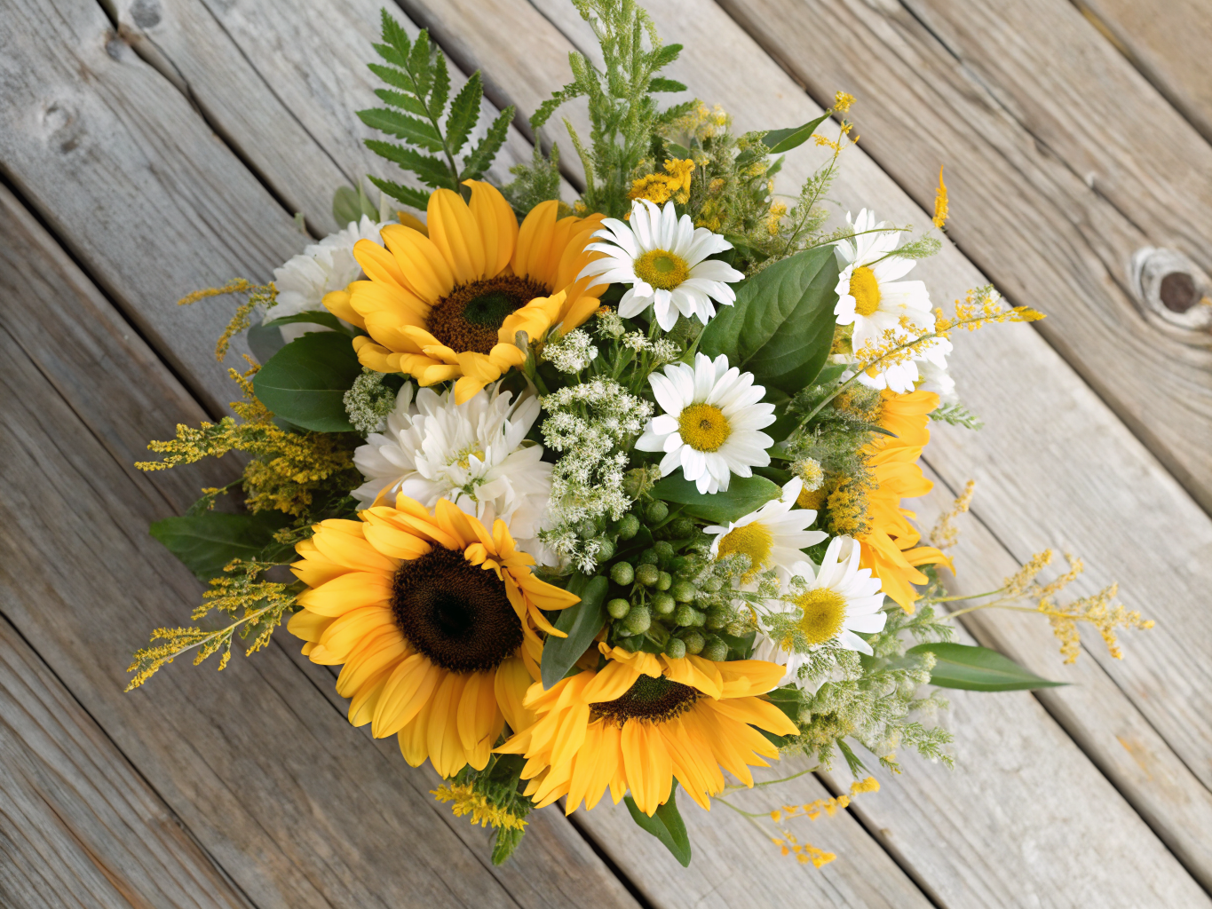 Sonnenblumenstrauß