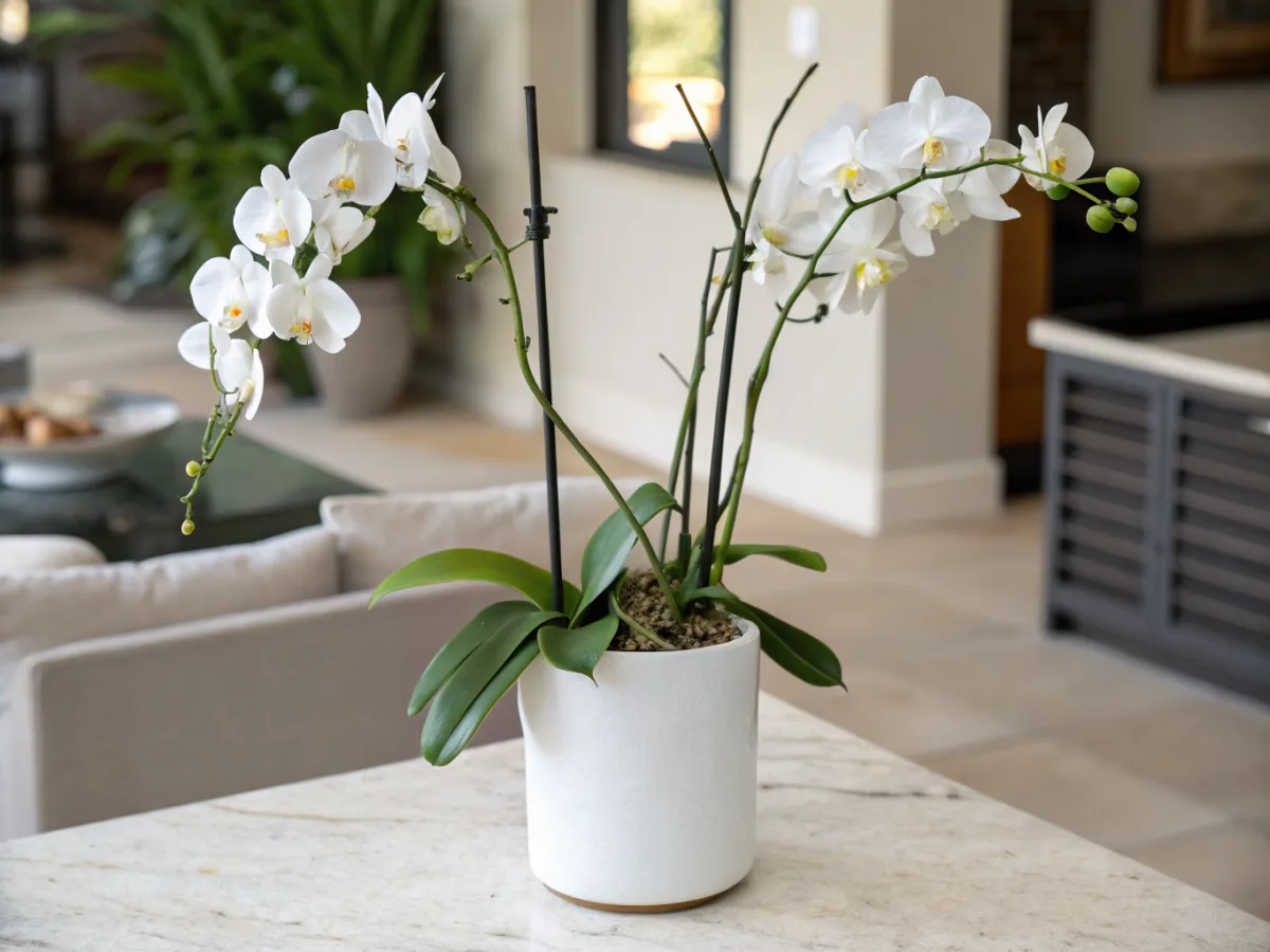 Orchidee Trauerblume — Bewunderung, ewige Liebe, Stärke