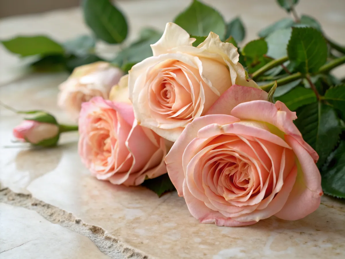 Rose Trauerblume — Liebe, Respekt, stilles Gedenken